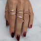 Baguette Stackable Diamond Ring