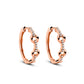 Chain Diamond Gold Earrings