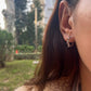 Thorn Diamond Gold Earrings
