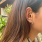 Thorn Diamond Gold Earrings
