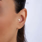 Diamond Heart Gold Piercing