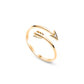 Arrow Diamond Ring