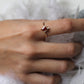 Drop Ruby Diamond Ring
