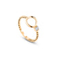 Circle Baguette Diamond Ring