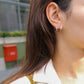 Diamond Mini Star Gold Earrings