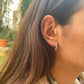 Thorn Diamond Gold Earrings