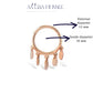 Hinge Gold Clicker Piercing