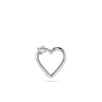 Single Heart Gold Piercing - 14K altın kalp piercing