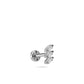 Trio Baguette Gold Diamond Piercing