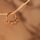 Dangling Clicker Gold Piercing