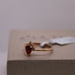 Drop Ruby Diamond Ring