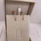 Dainty Diamond Gold Earrings