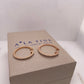 Dainty Diamond Gold Earrings