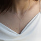 Bezel Diamond Necklace