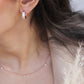 Baguette Diamond Gold Earrings
