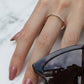 Rhombus Diamond Ring
